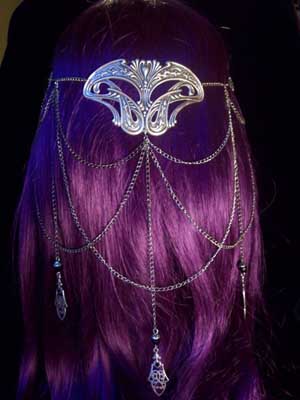 Diad&egrave;me Elfique, M&eacute;di&eacute;val "Elven Bride"